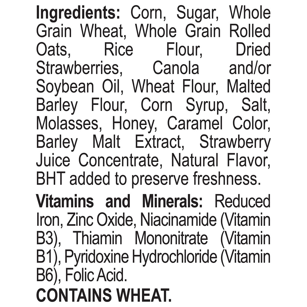 Honey Oats & Strawberries Breakfast Cereal 11 oz