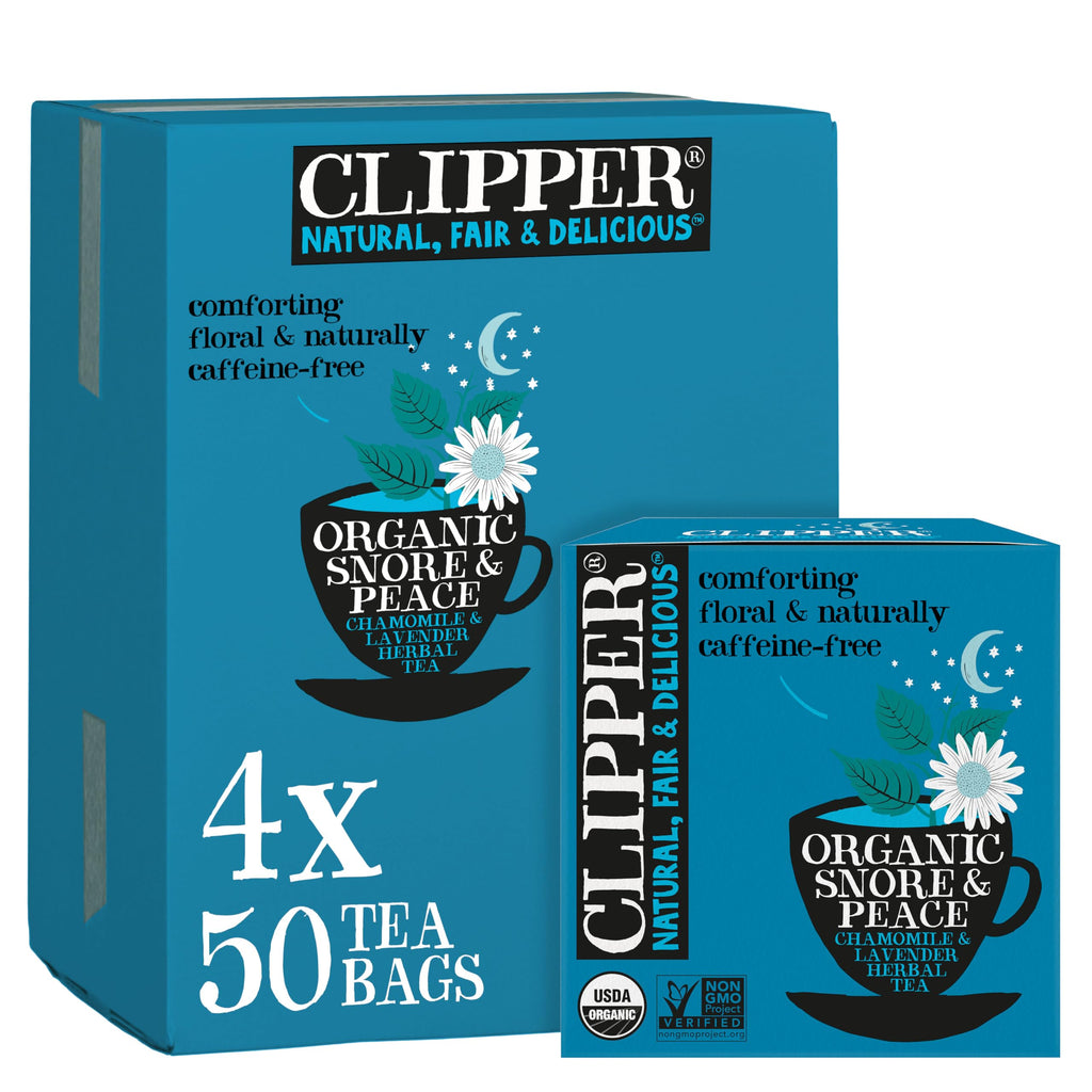 Clipper Organic Lemon & Ginger Herbal Tea, 50 Tea Bags