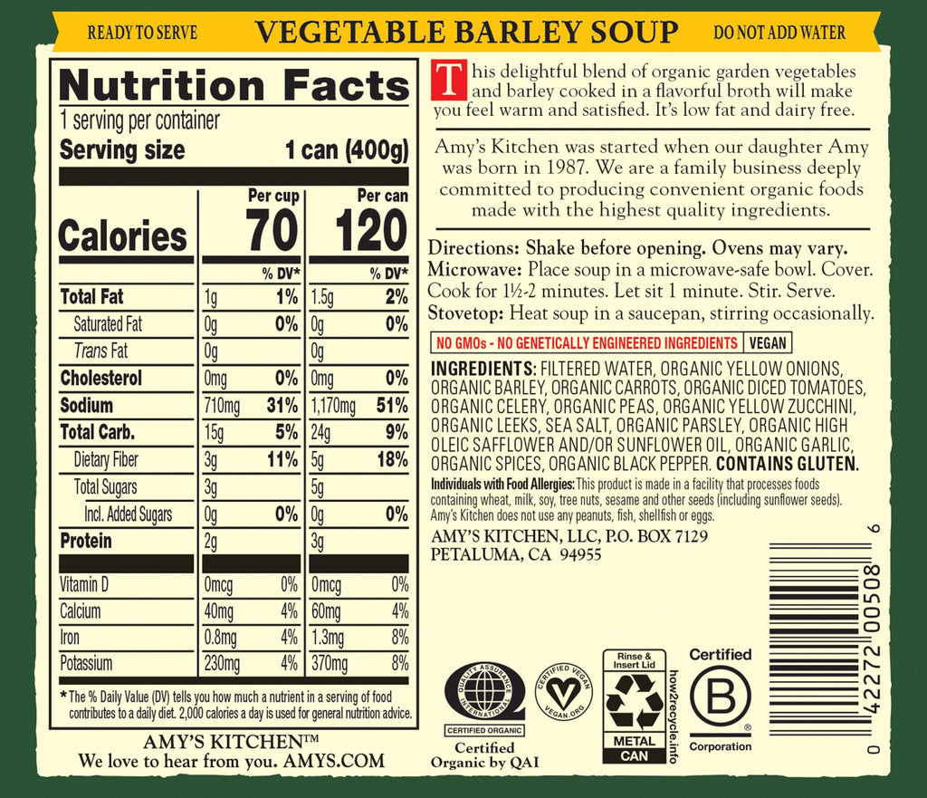 Amy's Soup