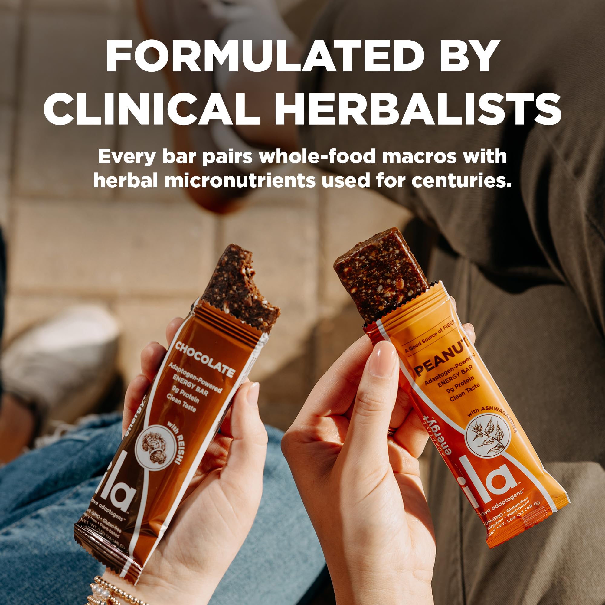 Peanut Chocolate Plant Protein Bar Organic Vegan Gluten Free 9g Protein