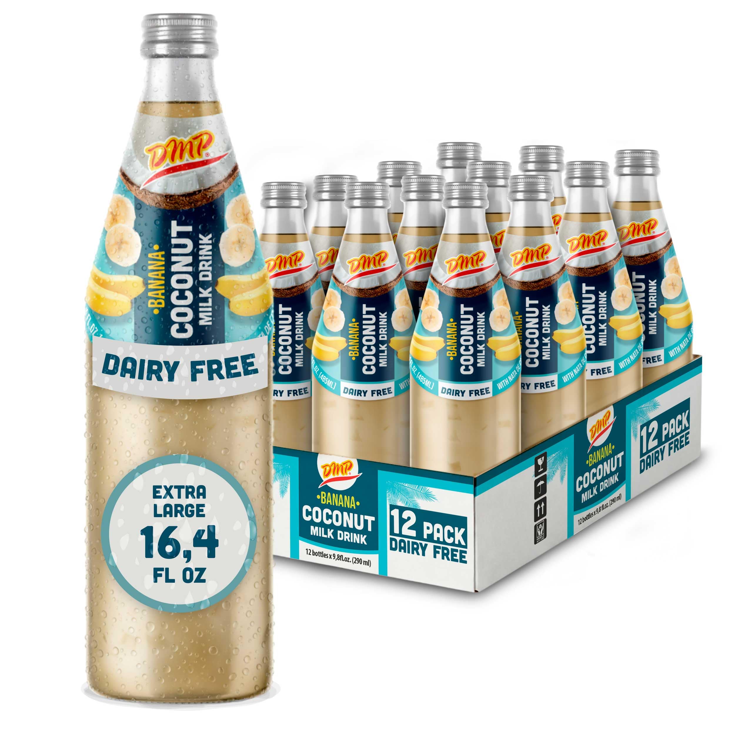 Banana Coconut Milk Drink Dairy Free Lactose Free 16.4 fl oz