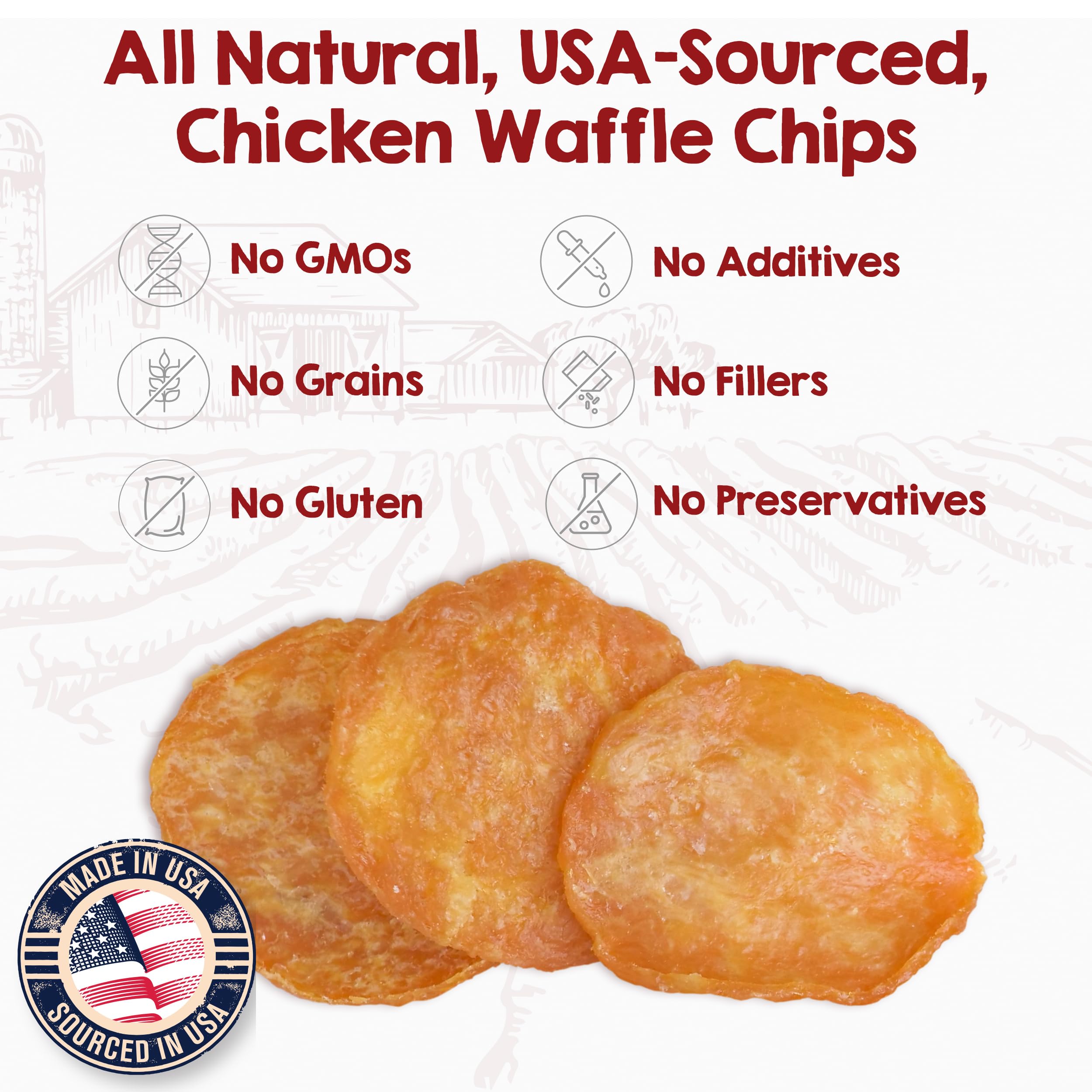 Riley's Waffle Chicken Chips