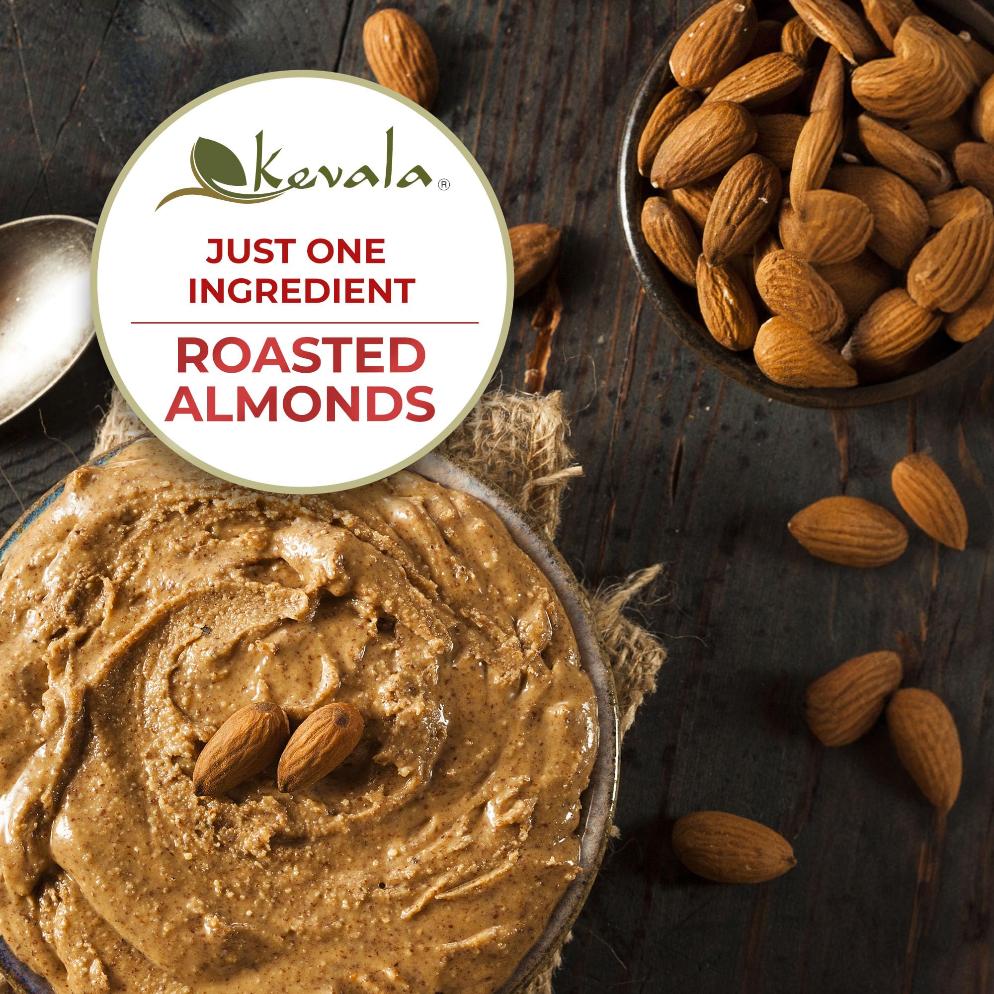 kevala Almond Butter Crunchy 12 Oz