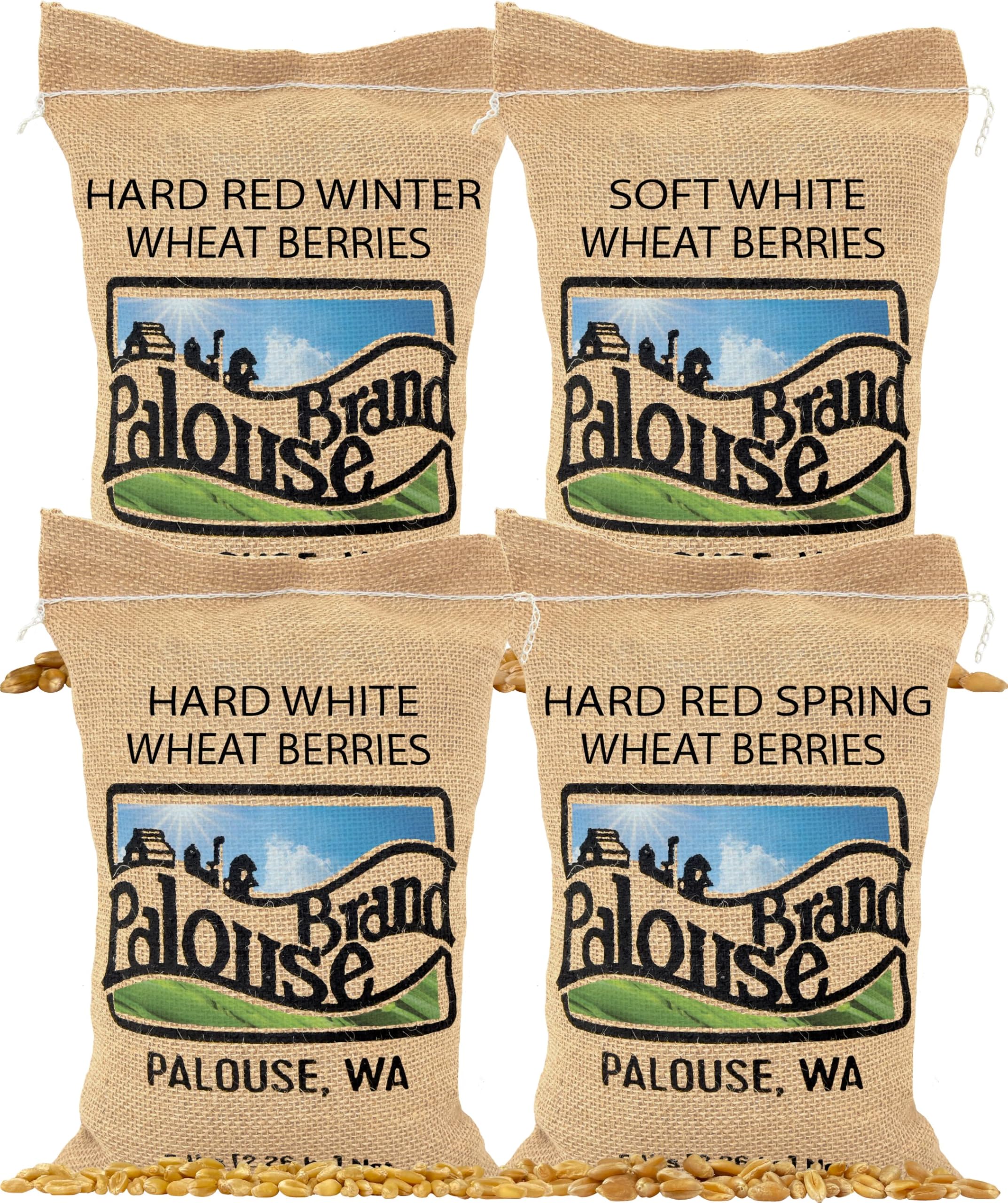 Hard Spring Wheat Berries Glyphosate Residue Free Non GMO 36 lbs