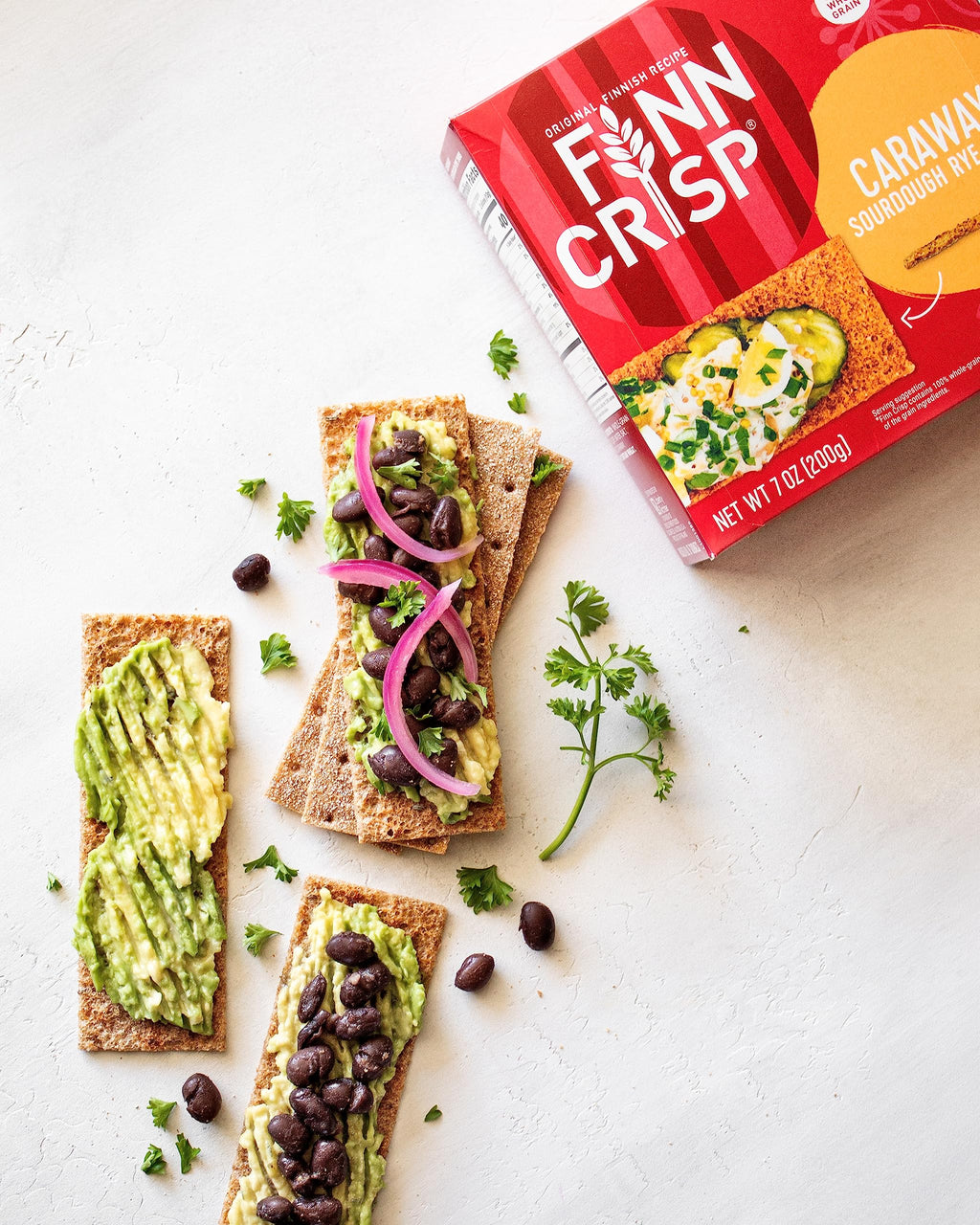 Finn Crisp Sourdough Rye Thins, Original Crispbread, 7 Ounce Boxes