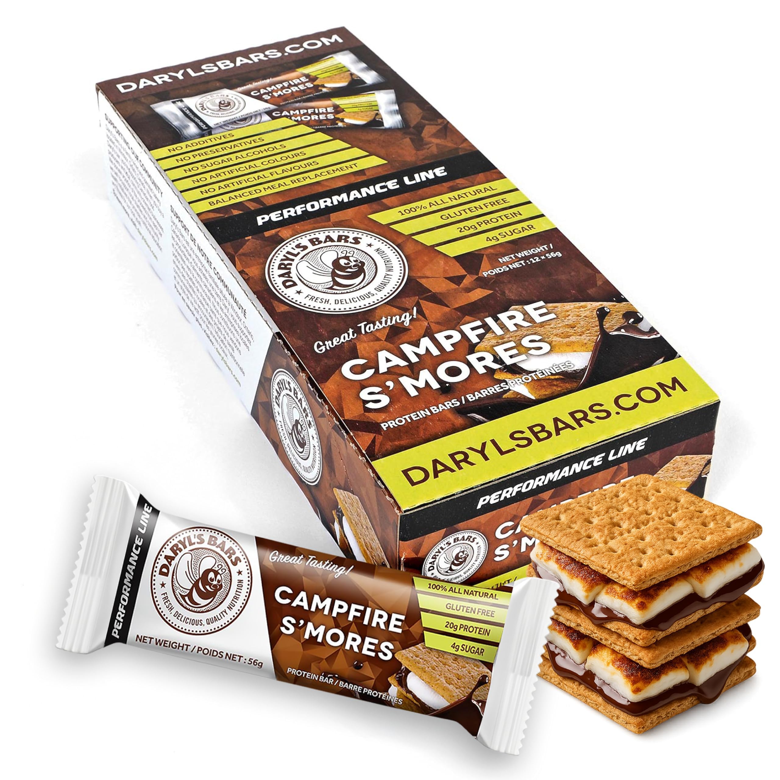 Daryl's Bars Sweet and Savoury Bars best combo of tastes and Energy