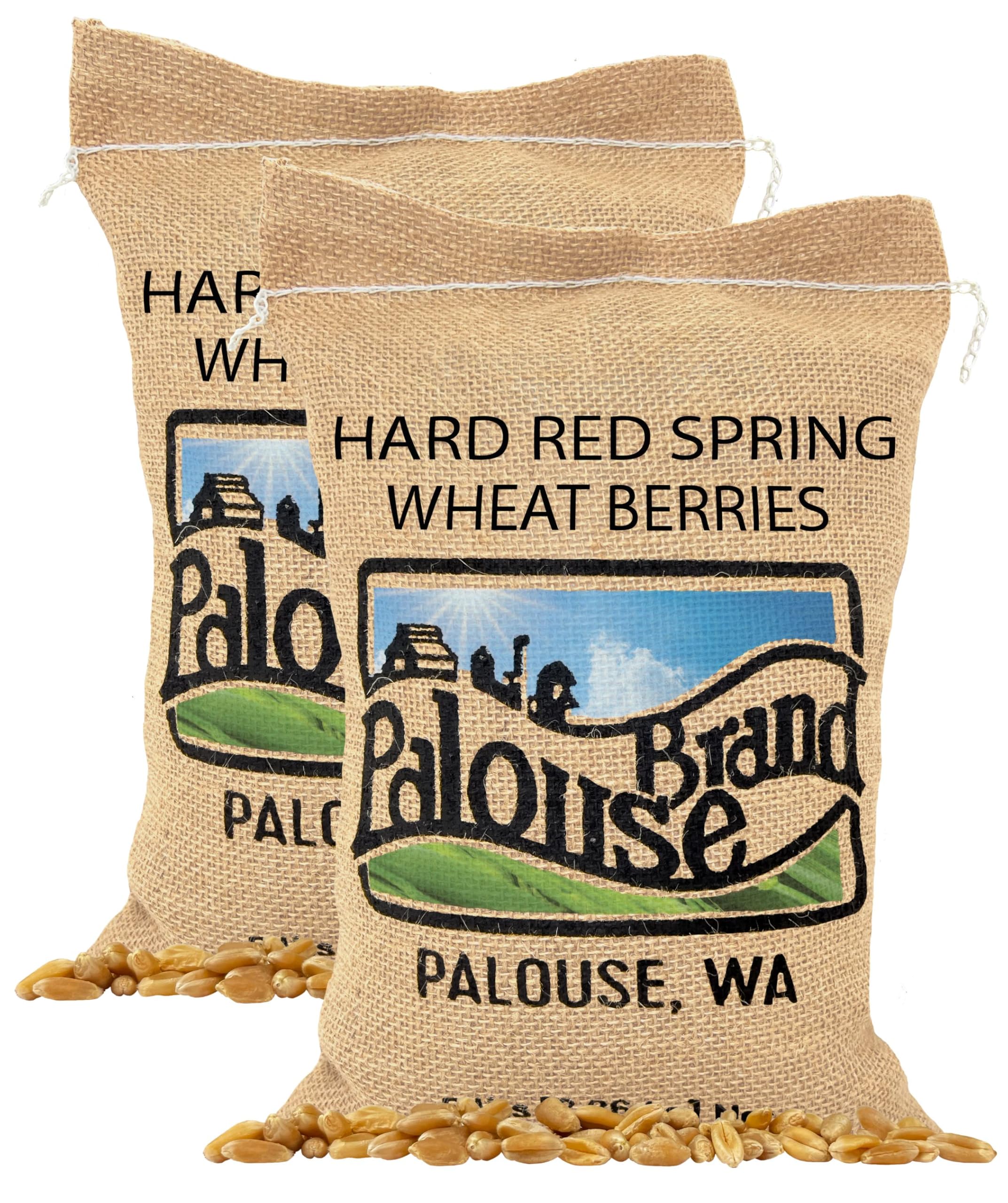 Hard Spring Wheat Berries Glyphosate Residue Free Non GMO 36 lbs