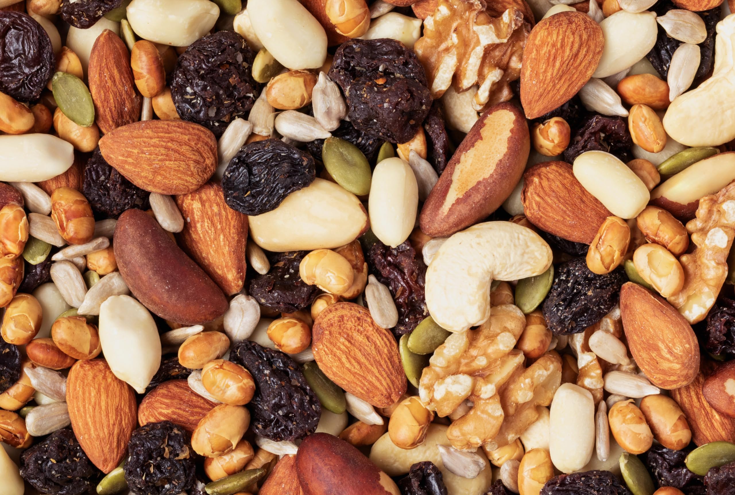 Healthy Trail Mix with Dried Fruit Mixed Nuts & Seeds Gluten Free 30 oz