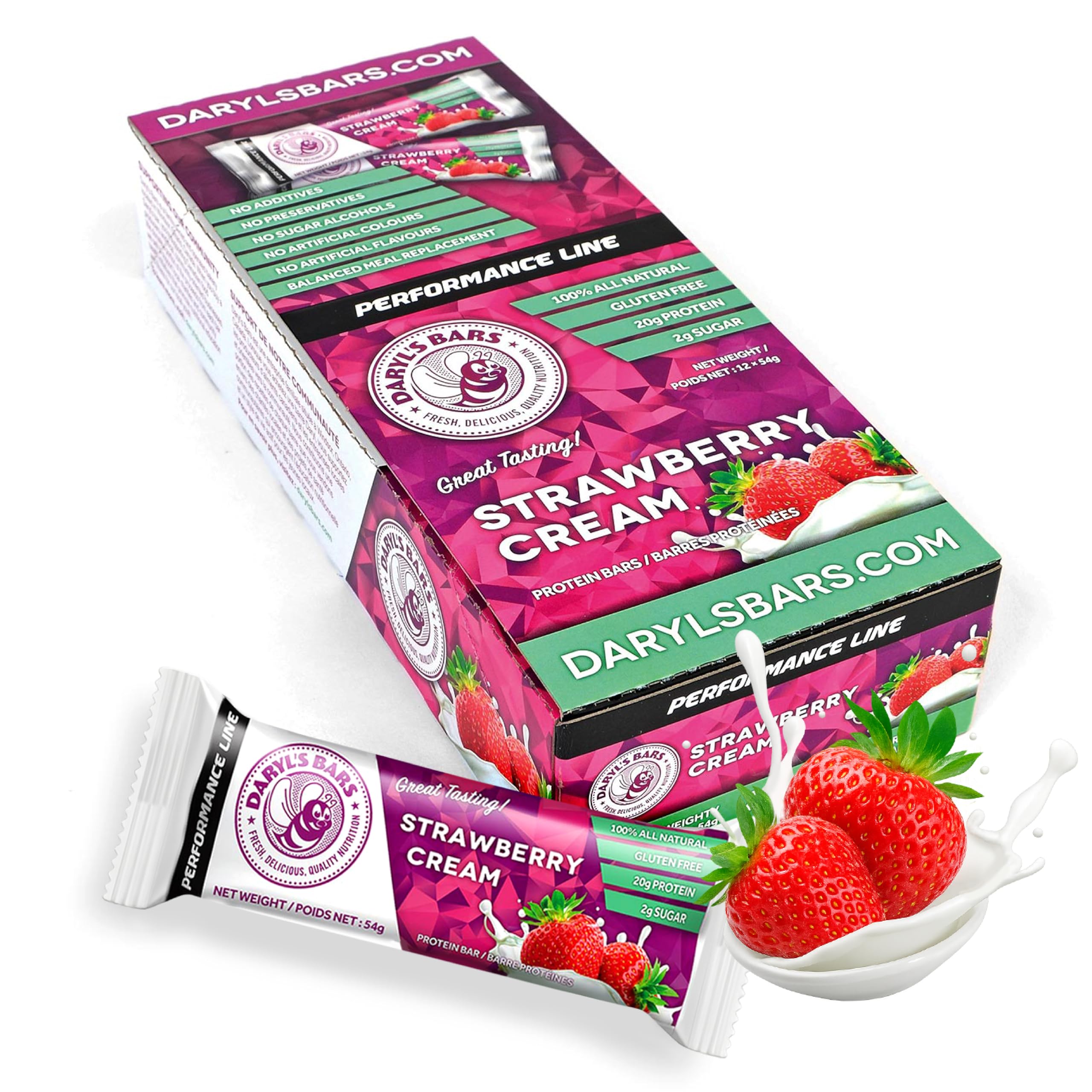 Daryl's Bars Sweet and Savoury Bars best combo of tastes and Energy