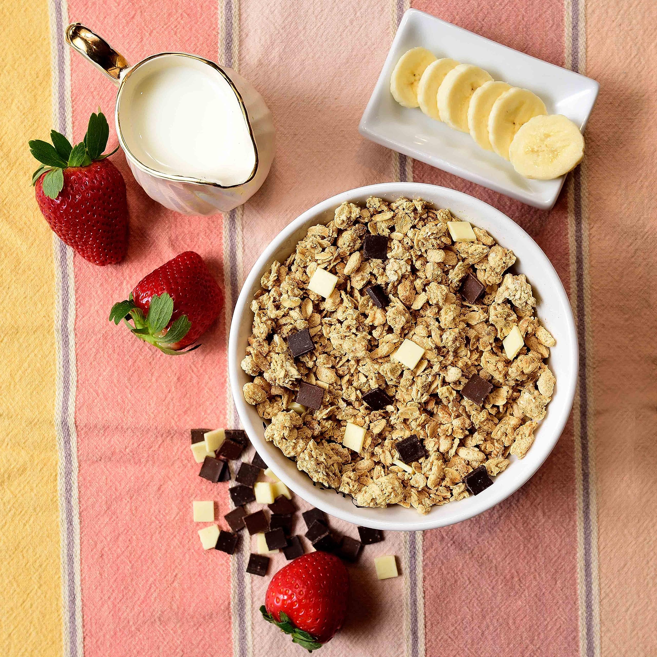 Divina Krunch Triple Chocolate Granola - 400g - Pack of 32